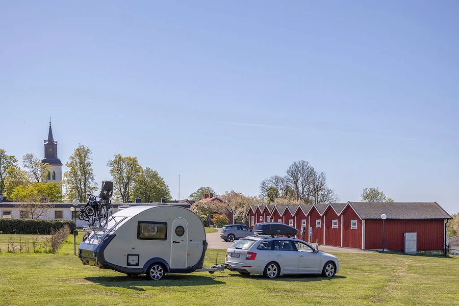 Campingplats med el