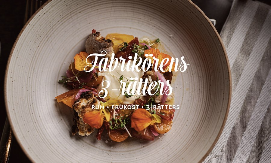 Primärbild av Fabrikörens 3-rätters
