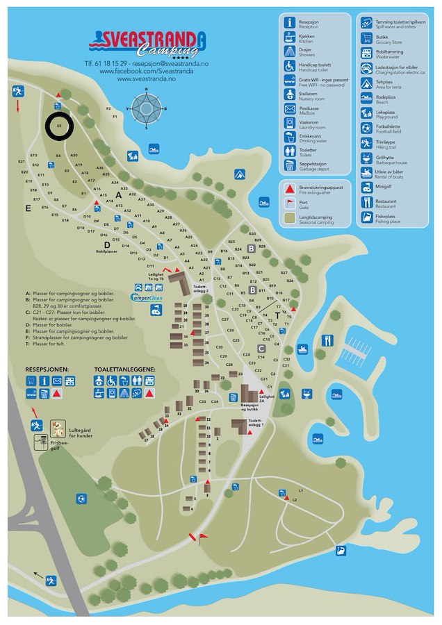 Campingplass E5