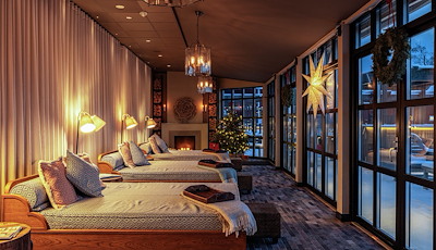 Boka Christmas with spa at Skytteholm close to nature