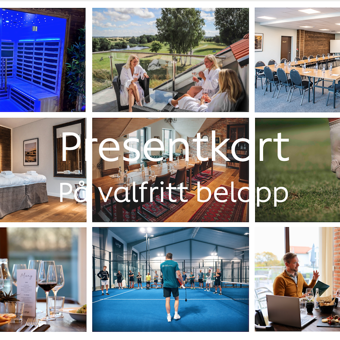 voucher-PRESENTKORT på valfritt belopp