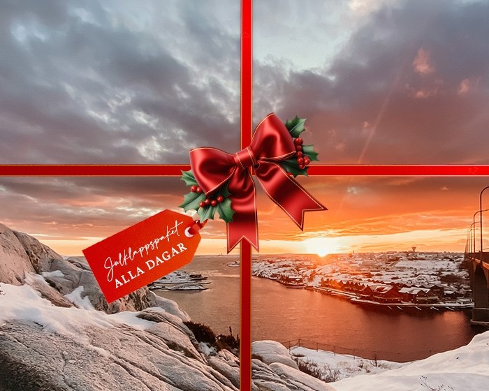 voucher-Julklappspaket - alla dagar 2600:- (ord. pris fr. 3440:-)