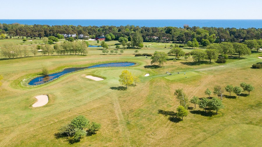 Primärbild av Golfpaket hål 4