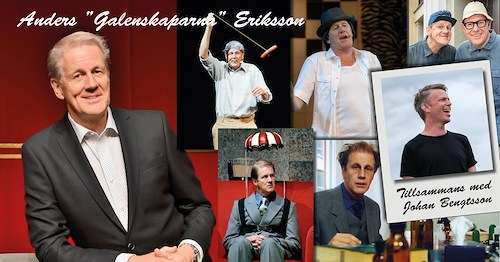 Boka Anders "Galenskaparna" Eriksson 22-24 Januari 2026