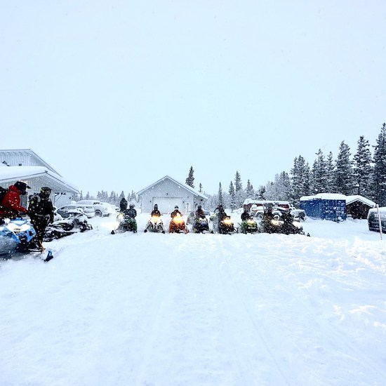 Skoterguidning -image