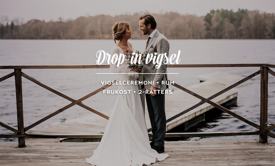 Primärbild av Bröllopspaket- drop in vigsel Alla Hjärtans Dag