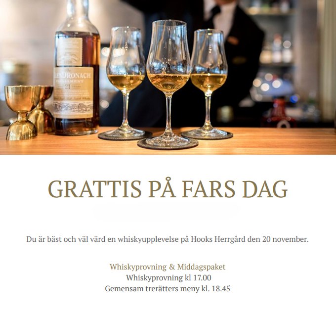 voucher-Whisky & Middag