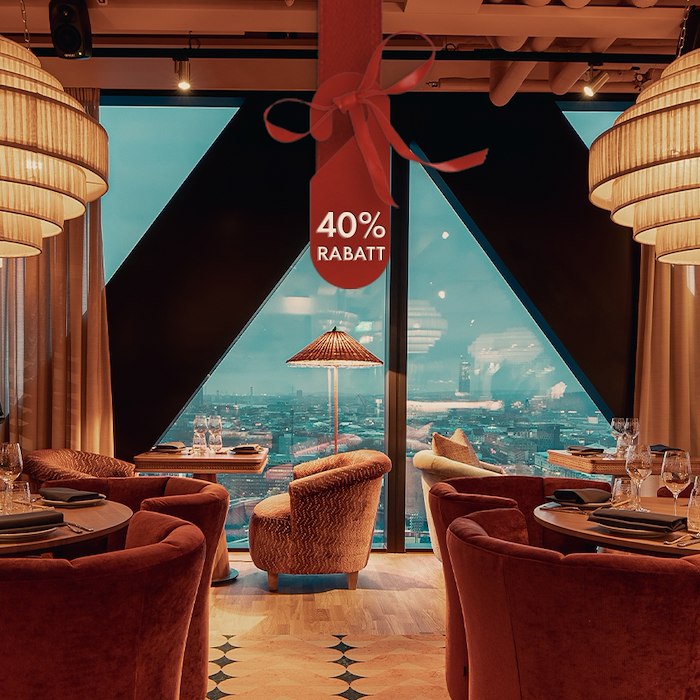 voucher-JULKLAPPEN - SPARA 40% - TOP FLOOR EXPERIENCE