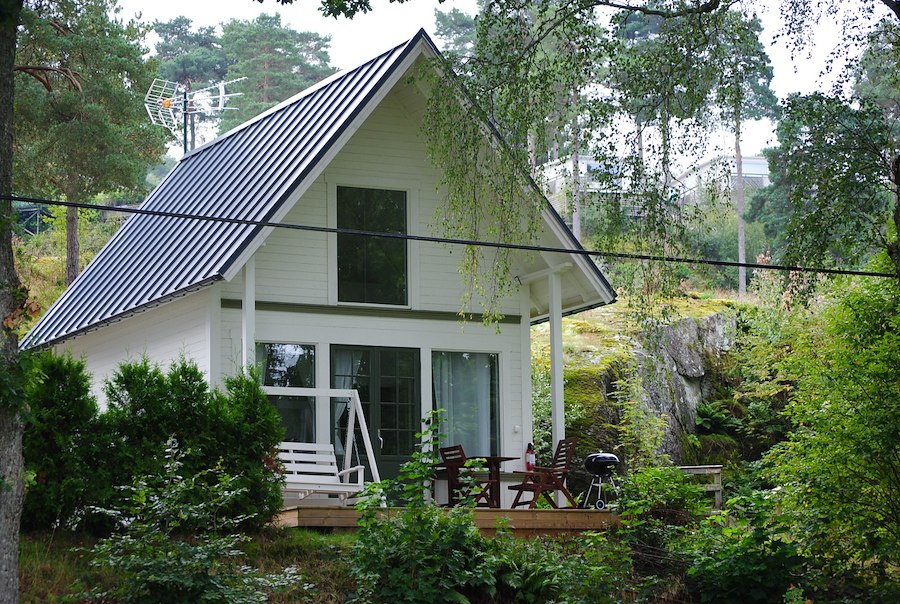 Badstuga med loft