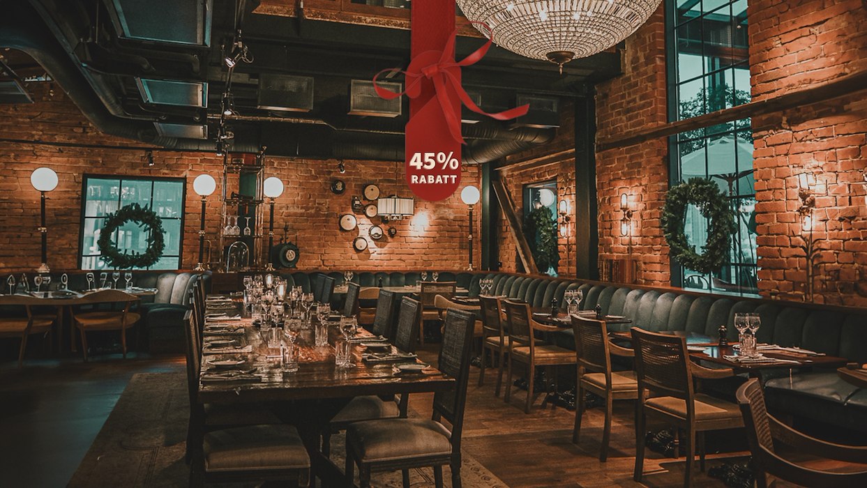 voucher-Julklapp - Spara 45% - The Chamberlin Experience