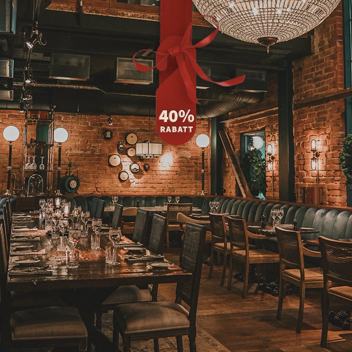 voucher-Julklapp - Spara 40% - The Chamberlin Experience