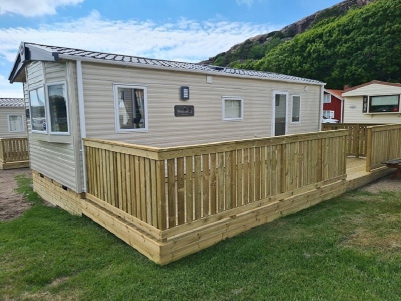 Queen Elizabeth Deluxe Mobile Home (4 beds, WC/shower)