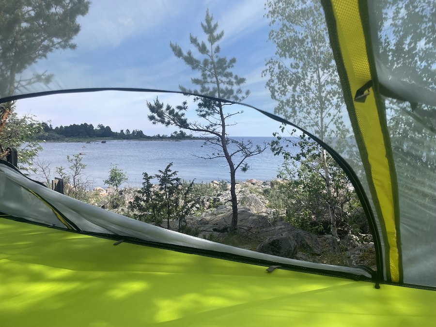 Primary image of Trädtält på Ö, Båttur och utematlagning