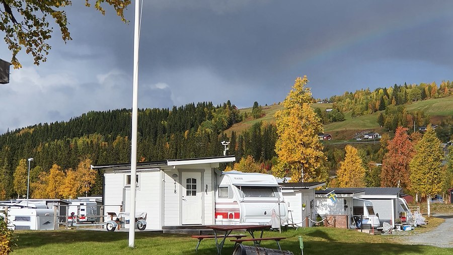 Camping pitch caravan/motorhome/tent with electricity