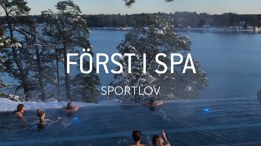 Primärbild av Först i spa - Sportlov