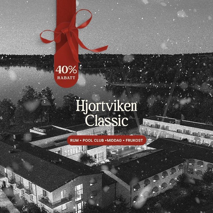 voucher-Julklappen - Spara 40% - Hjortviken Classic