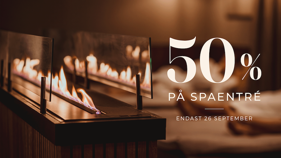 Exklusivt erbjudande | 50% på spaentrén!
