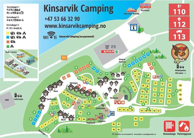 Map booking klik her to book your stay from our map-image