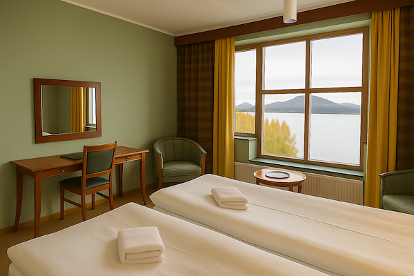 Dubbelrum med utsikt