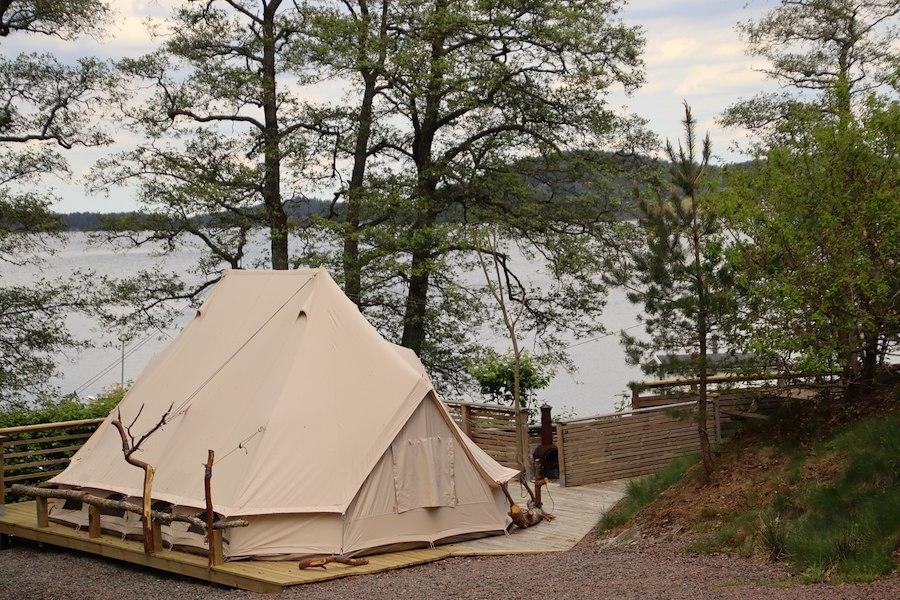 Canvastält Seafront