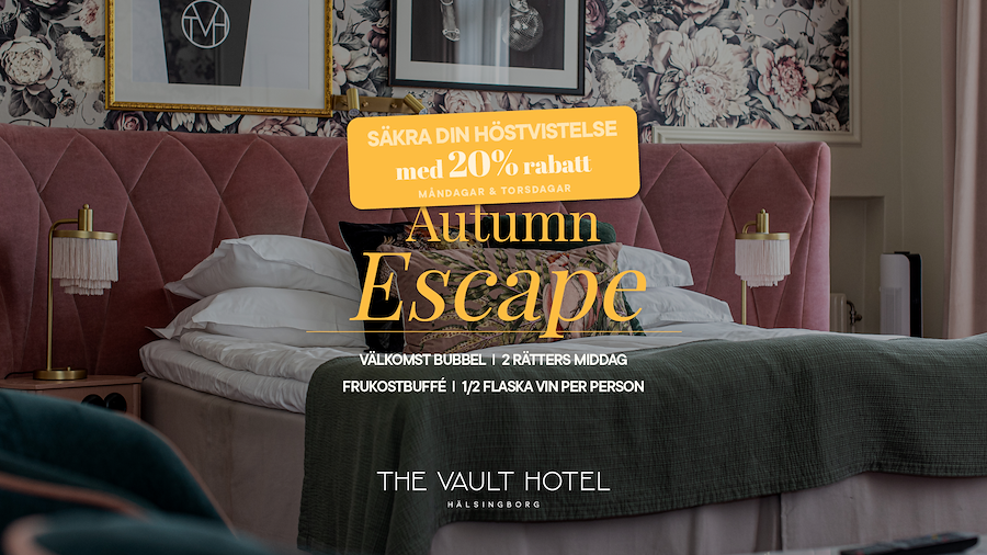 Primärbild av 20% rabatt på Autumn Escape – just nu!