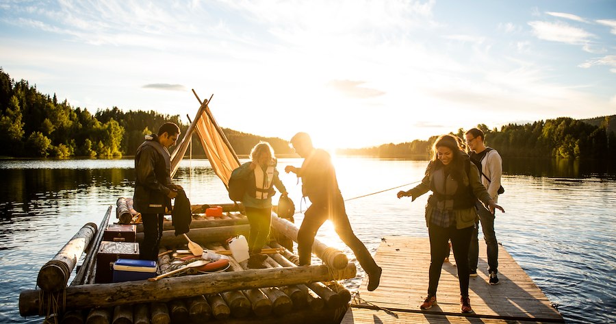 Primary image of Small Timber Raft Package