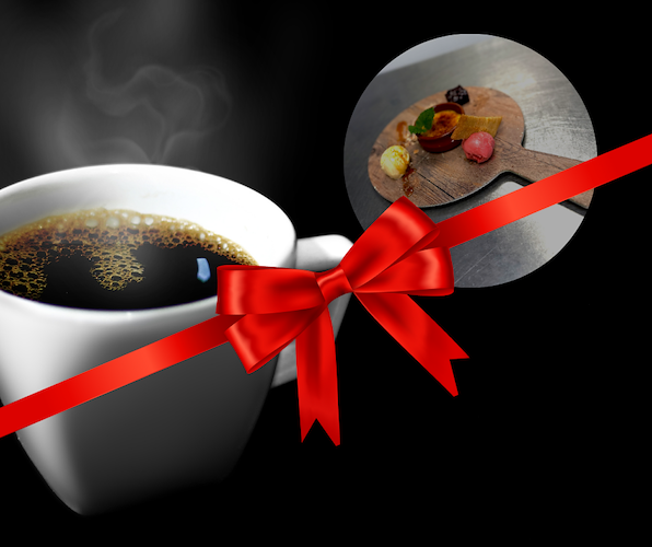 voucher-Ettermiddagskaffe med sharingdessert for to