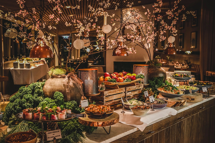 Primärbild av Asiatiskt julbordspaket med spa