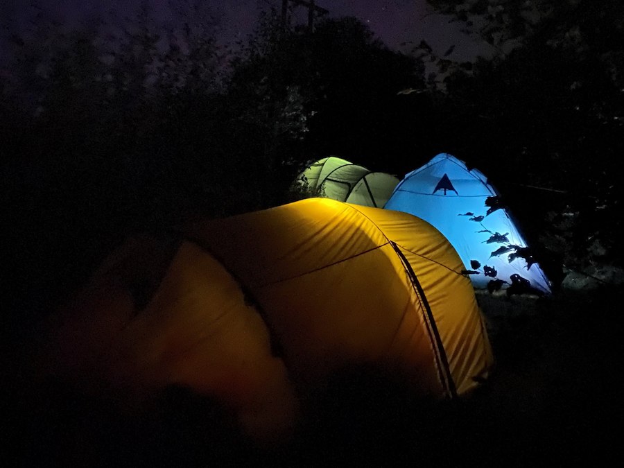 Tent pitch