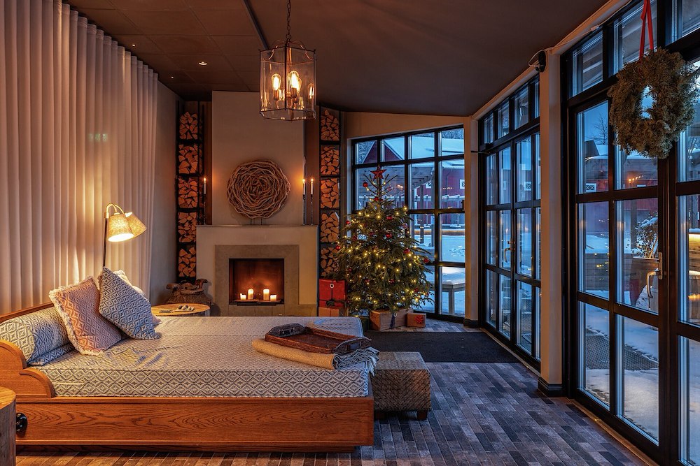 Julafton med spa på naturnära Skytteholm