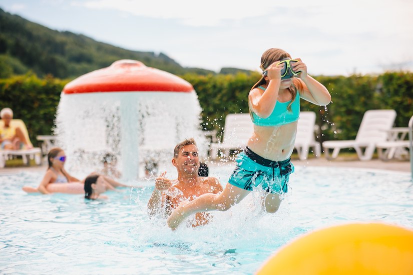 Heated swimming pool-image