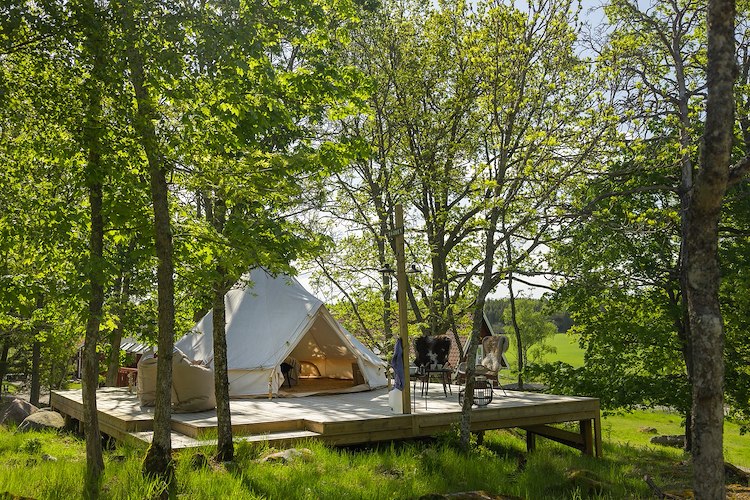 voucher-Presentkort på Glamping