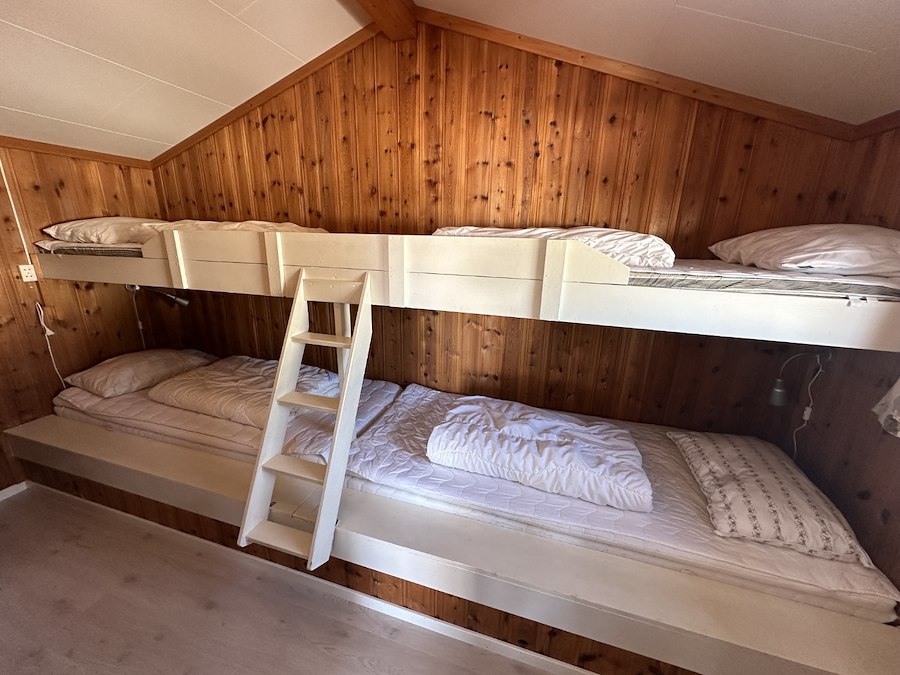 Hytte uten innlagt vann (4 personer, 1 soverom)