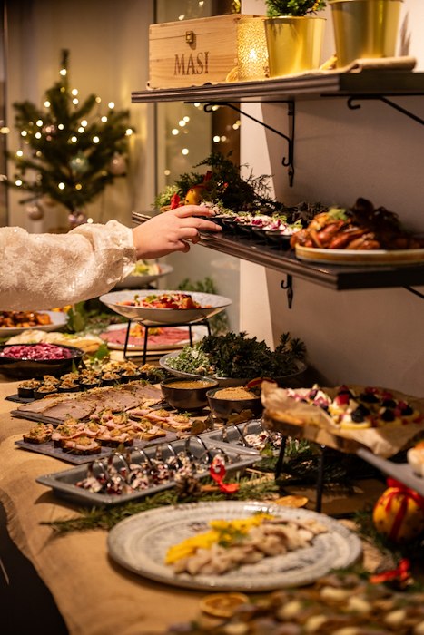 Primärbild av Julbord i Vadstena med spa 🎄