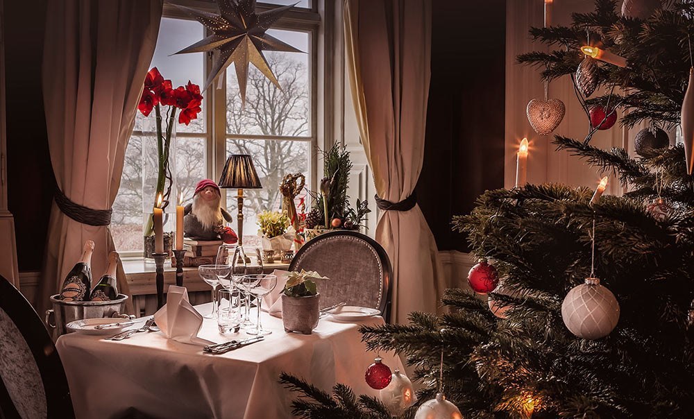 Julmiddag med övernattning