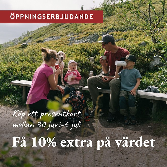 voucher-Presentkort få 10 % extra