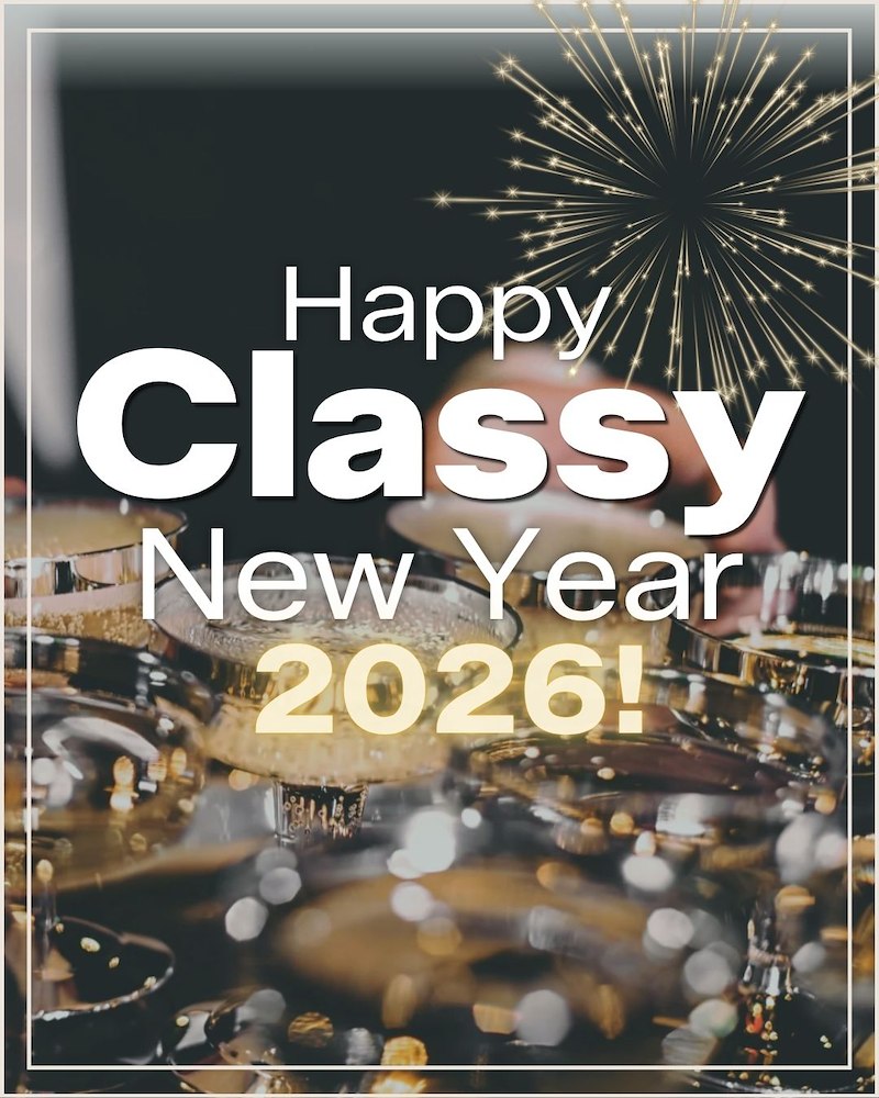CLASSY NEW YEAR