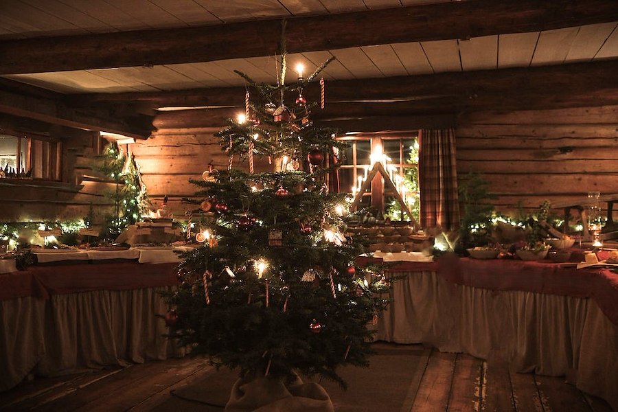 Primärbild av Julbord på hög nivå