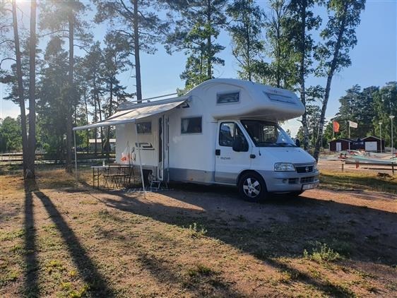 Camping pitch max 9,5 meters