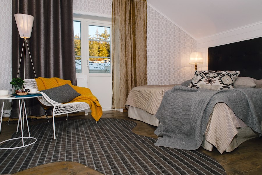 Double room facing the forest