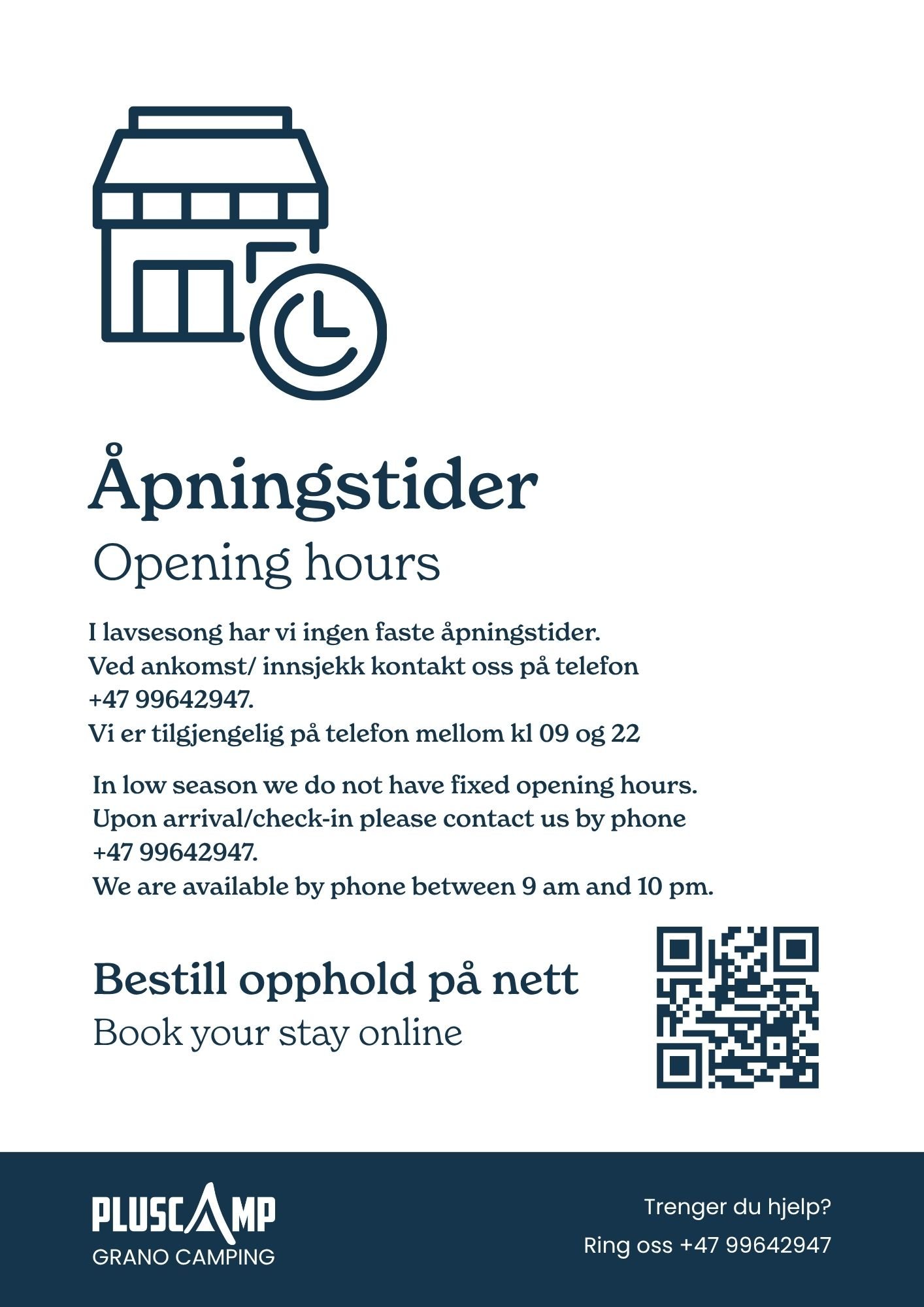 Åpningstider