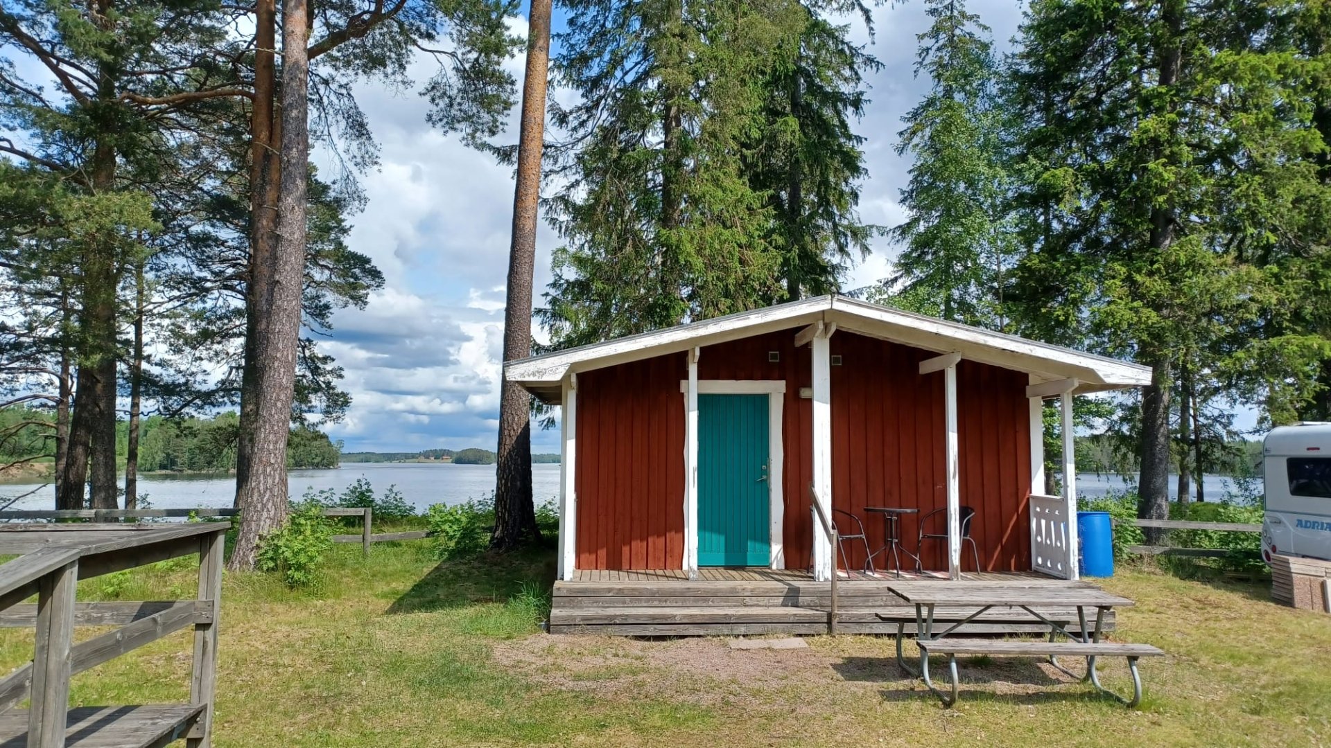 Hütte Gädda (4 Betten, ohne WC/Dusche)