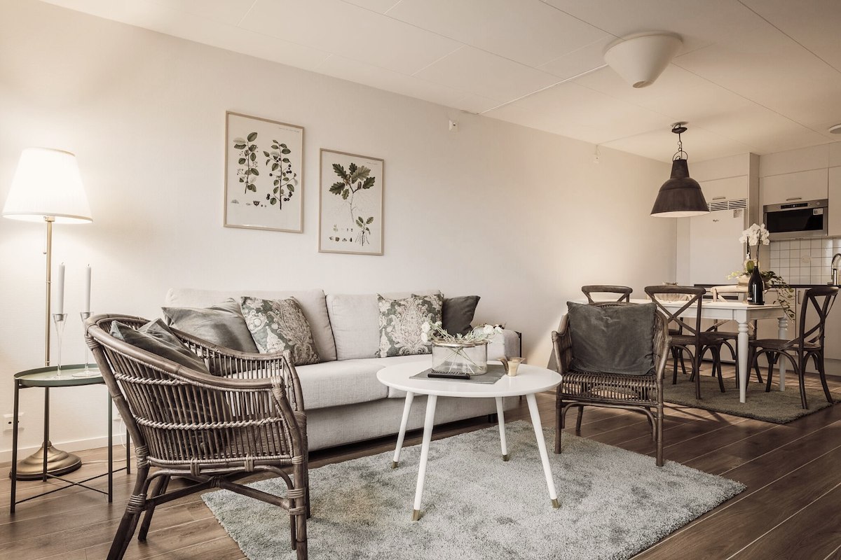 Hotell-lägenhet vid havet 