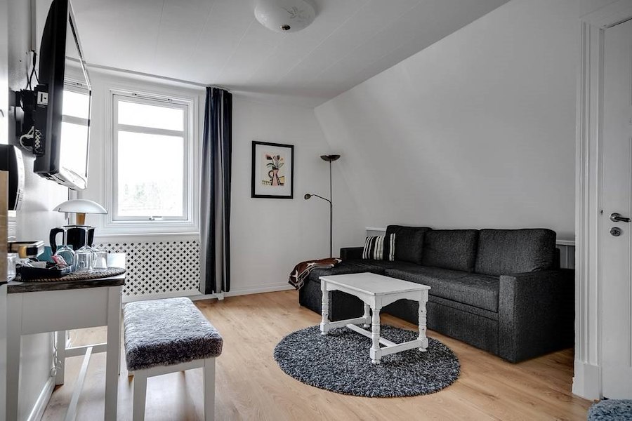 Dubbelrum med extra bäddsoffa (3-4 personer)
