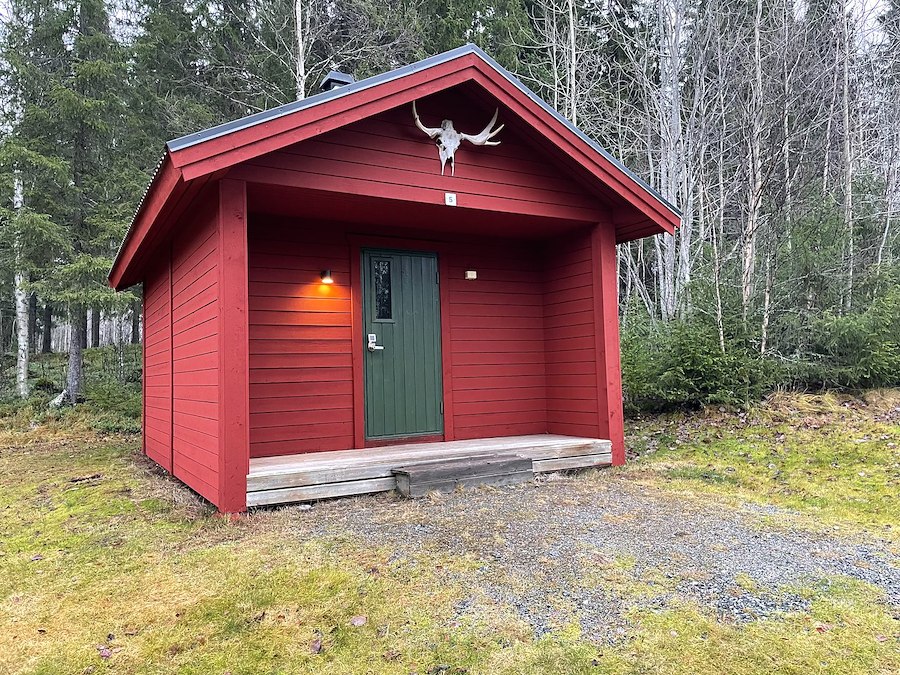 Liten 4 bäddstuga utan WC och dusch