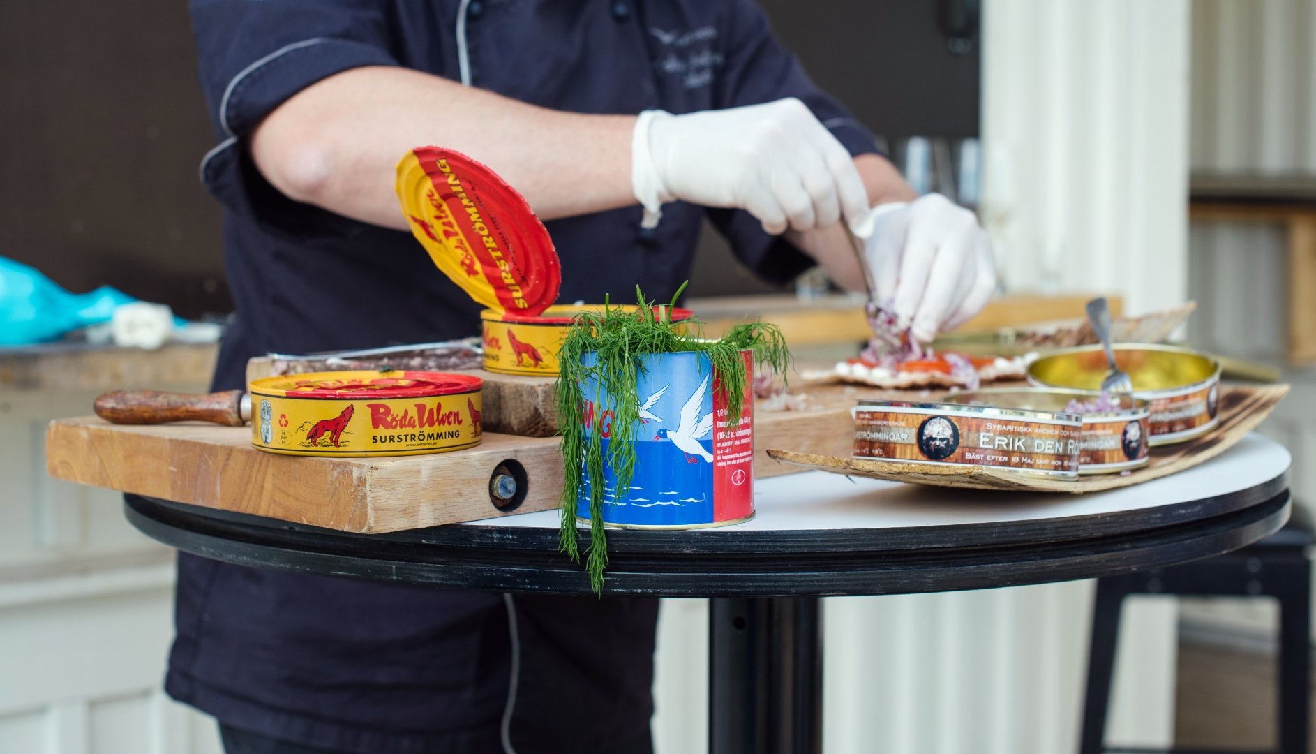 Fermented herring tasting for private parties