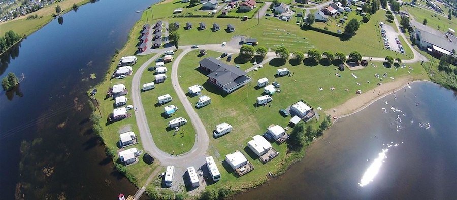 Camping pitch caravan/motorhome with electricity – Beachfront pitch