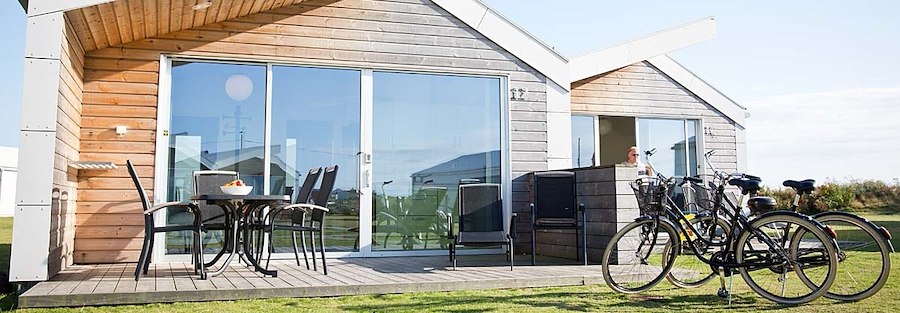 Beach House Evening Sun