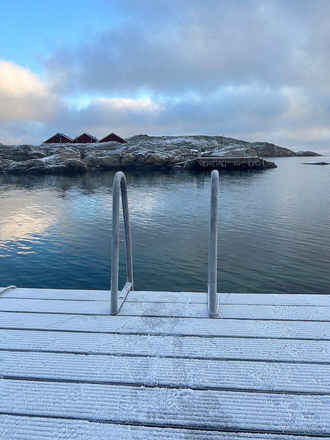 Nyår på Väderöarna