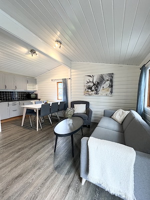Hytte med bad/wc 2 soverom 36 m2